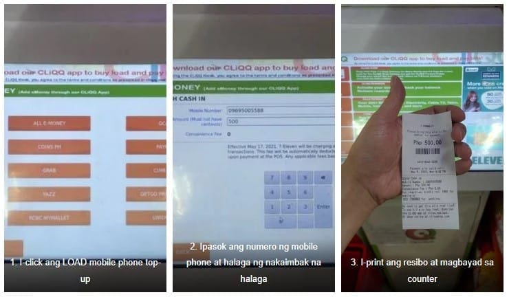 GCASH、PAYMAYA at GRAB PAY tagubilin pagbabayad 7 nakaimbak na halaga