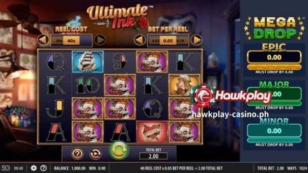 Slot Game Review ng :Ultimate Ink 2 JILIBET Online-Slot1