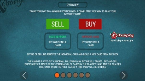 Blackjack X-Change Nakatutuwang Mga Tip 3 Blackjack X-Change :購買/出售卡牌